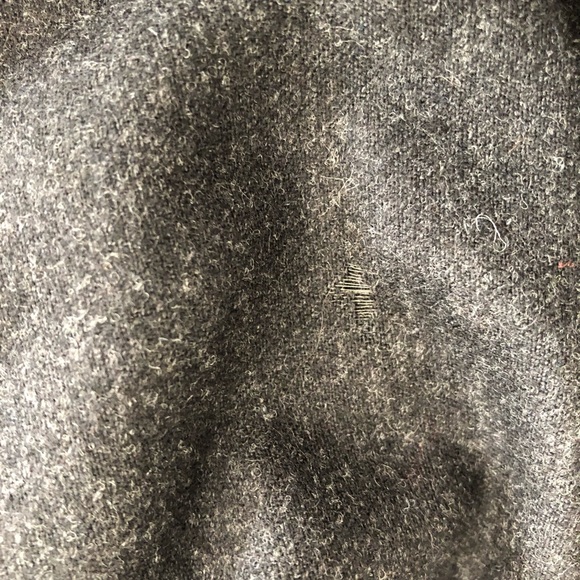 Men’s Emporio Armani Flat Front Wool Trouser - Picture 5 of 5